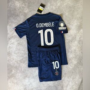 Paris Saint German Dembele 10 set for kids